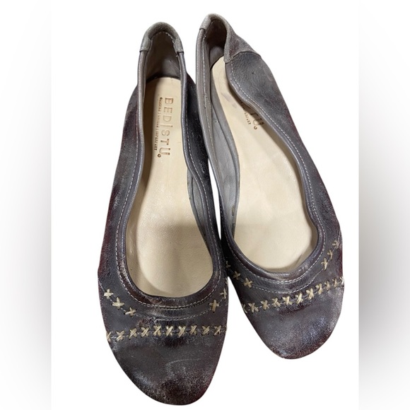 BED|STU | Lexie Ballet Flats in Brown Size 8 New - Picture 1 of 4